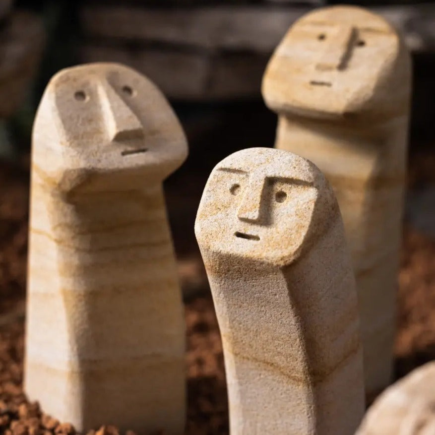 Stone Figurines,Little Stone Statue, Sumba Stone Figures